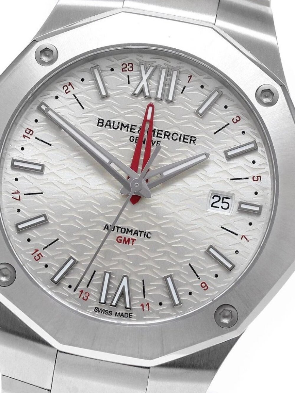 Baume & Mercier Riviera GMT M0A10658 Date Silver Dial Automatic Men's_973367